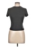 Shein Gray Short Sleeve Top Size L - photo 1