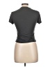 Shein Gray Short Sleeve Top Size L - photo 2