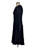Venus Solid Blue Casual Dress Size XS - photo 5
