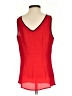 Cache 100% Polyester Red Sleeveless Top Size XS - photo 2