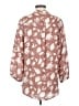 Amour Vert 100% Tencel Pink 3/4 Sleeve Blouse Size S - photo 2