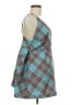 Kimchi Blue 100% Polyester Argyle Teal Cocktail Dress Size M - photo 4