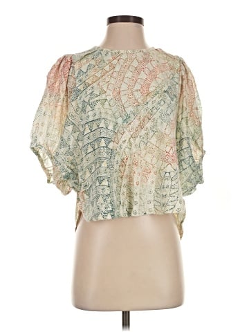 Eri + Ali Short Sleeve Blouse (view 1)