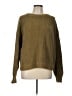 Old Navy 100% Cotton Solid Green Pullover Sweater Size L (tall) - photo 1
