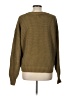 Old Navy 100% Cotton Solid Green Pullover Sweater Size L (tall) - photo 2