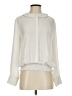 Zara Basic Ivory Long Sleeve Blouse Size S - photo 1
