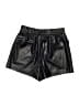 Steve Madden Metallic Black Shorts Size S - photo 2
