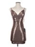 Lulus Metallic Brown Cocktail Dress Size S - photo 1