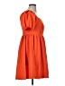 Lyaner 100% Polyester Orange Casual Dress Size XL - photo 4