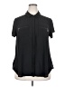 Torrid Black Short Sleeve Blouse Size 18 (estimated) - photo 1