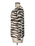 S.Oliver 100% Polyamide Animal Print Ivory Long Sleeve Blouse Size 10 - photo 5