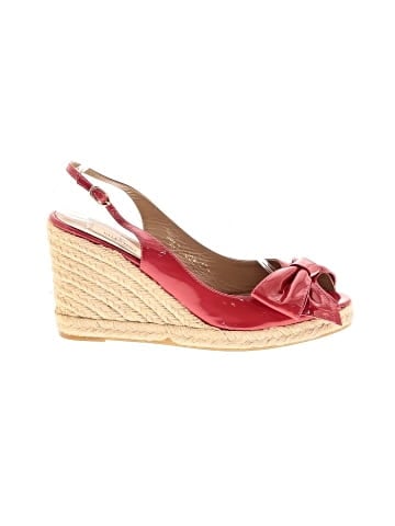Valentino Garavani Patent Leather Espadrille Wedges (view 1)
