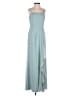 David's Bridal 100% Polyester Teal Green Cocktail Dress Size 2 - photo 1