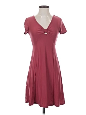 Pink Rose Casual Dress (view 1)