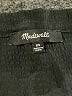 Madewell 100% Polyester Black Short Sleeve Blouse Size XS - photo 7