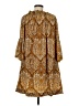 Paani 100% Polyester Paisley Brown Casual Dress Size M - photo 2