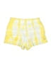 Monrow Tie-dye Yellow Shorts Size M - photo 2