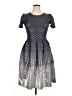 Lularoe Houndstooth Gray Cocktail Dress Size XL - photo 1