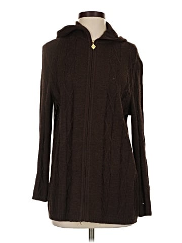 St. John Sport Wool Cardigan (view 1)