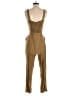 Nine West Solid Tan Jumpsuit Size S - photo 2