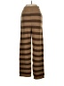 Unbranded Stripes Brown Casual Pants Size S - photo 2