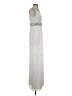 Mac Duggal 100% Polyester Metallic Silver Casual Dress Size 2 - photo 4