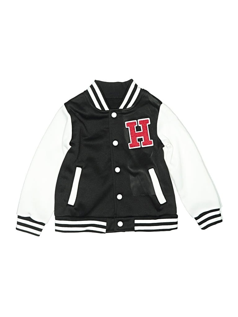 Pre-owned Unbranded Kids' Jacket In Black