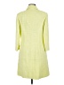 Per Se By Carlisle 100% Silk Green Coat Size 8 - photo 2