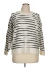 For The Republic Stripes Ivory Pullover Sweater Size 1X - photo 1
