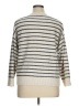 For The Republic Stripes Ivory Pullover Sweater Size 1X - photo 2