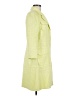 Per Se By Carlisle 100% Silk Green Coat Size 8 - photo 4
