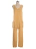 FP BEACH 100% Baumwolle Solid Gold Jumpsuit Size XS - photo 1