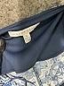 Sandra Darren Print Blue Casual Dress Size S - photo 7