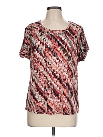 Notations Short Sleeve Blouse (view 1)