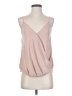 The Impeccable Pig 100% Polyester Pink Sleeveless Blouse Size S - photo 1