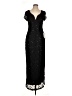 Connected Apparel Black Cocktail Dress Size 10 - photo 1