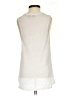 Express One Eleven White Silver Sleeveless T-Shirt Size XS - photo 2