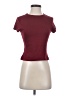 Assorted Brands Burgundy Short Sleeve T-Shirt Size XS - photo 1