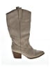 Assorted Brands 100% Synthetic Gray Boots Size 8 1/2 - photo 1