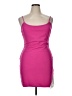 City Studio Solid Pink Cocktail Dress Size 17 - photo 1