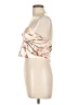 Shein Ivory Sleeveless Blouse Size L - photo 5