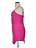 City Studio Solid Pink Cocktail Dress Size 17 - photo 5