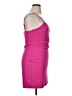 City Studio Solid Pink Cocktail Dress Size 17 - photo 4