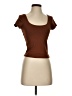 Old Navy Brown Short Sleeve Top Size XS - photo 1
