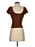 Old Navy Brown Short Sleeve Top Size XS - photo 2