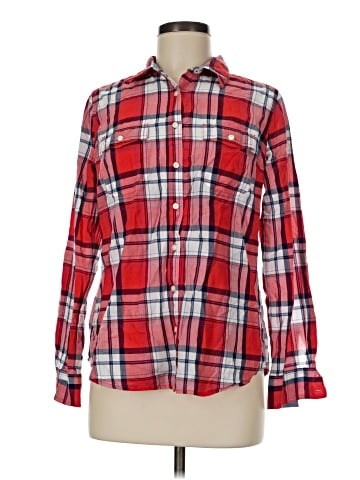 St. John's Bay Long Sleeve Button-Down Shirt (view 1)