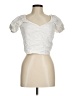 Marissa Webb Collective Ivory Short Sleeve Top Size 8 - photo 1