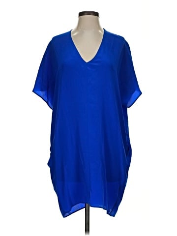Lavender Brown Casual Dress (view 1)