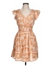 Blu Pepper Paisley Orange Casual Dress Size L - photo 1