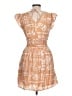 Blu Pepper Paisley Orange Casual Dress Size L - photo 2